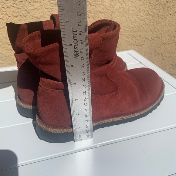 Birkenstock Luton port wine suede boots size 37 L - Picture 7 of 16